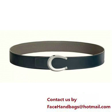 Hermes Luck belt buckle & Reversible leather strap 38 mm 10 2023